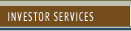 Investor Services